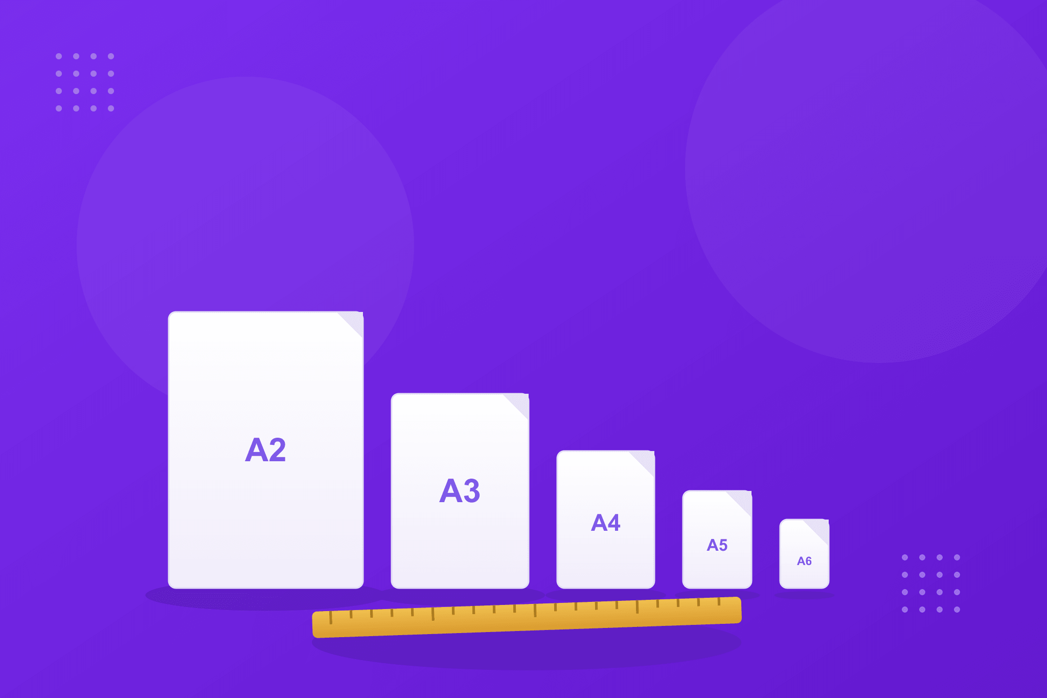UK Paper Sizes: A0 to A6 in cm, mm and Inches (Chart)